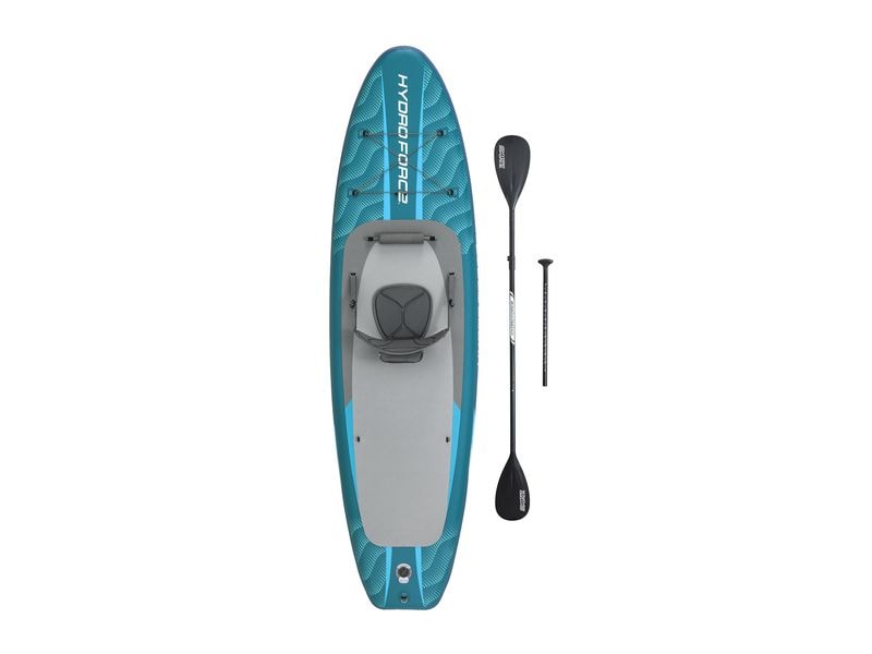 Bestway Allround Board-Set Aqua Drifter mit Sitz, 335 cm Allround SUP Board-Set mit Sitz