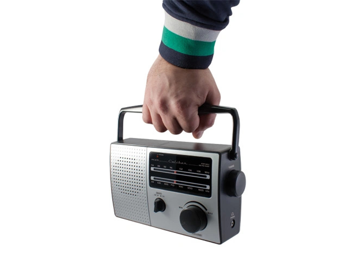 Caliber HPG317R draagbare FM radio - grey
