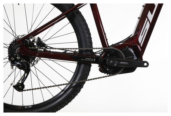 Vélo d'Exposition - VTT Électrique Semi-Rigide Sunn Flash S2 Shimano Altus 9V 27 5'' 500 Wh Bordeau 2022