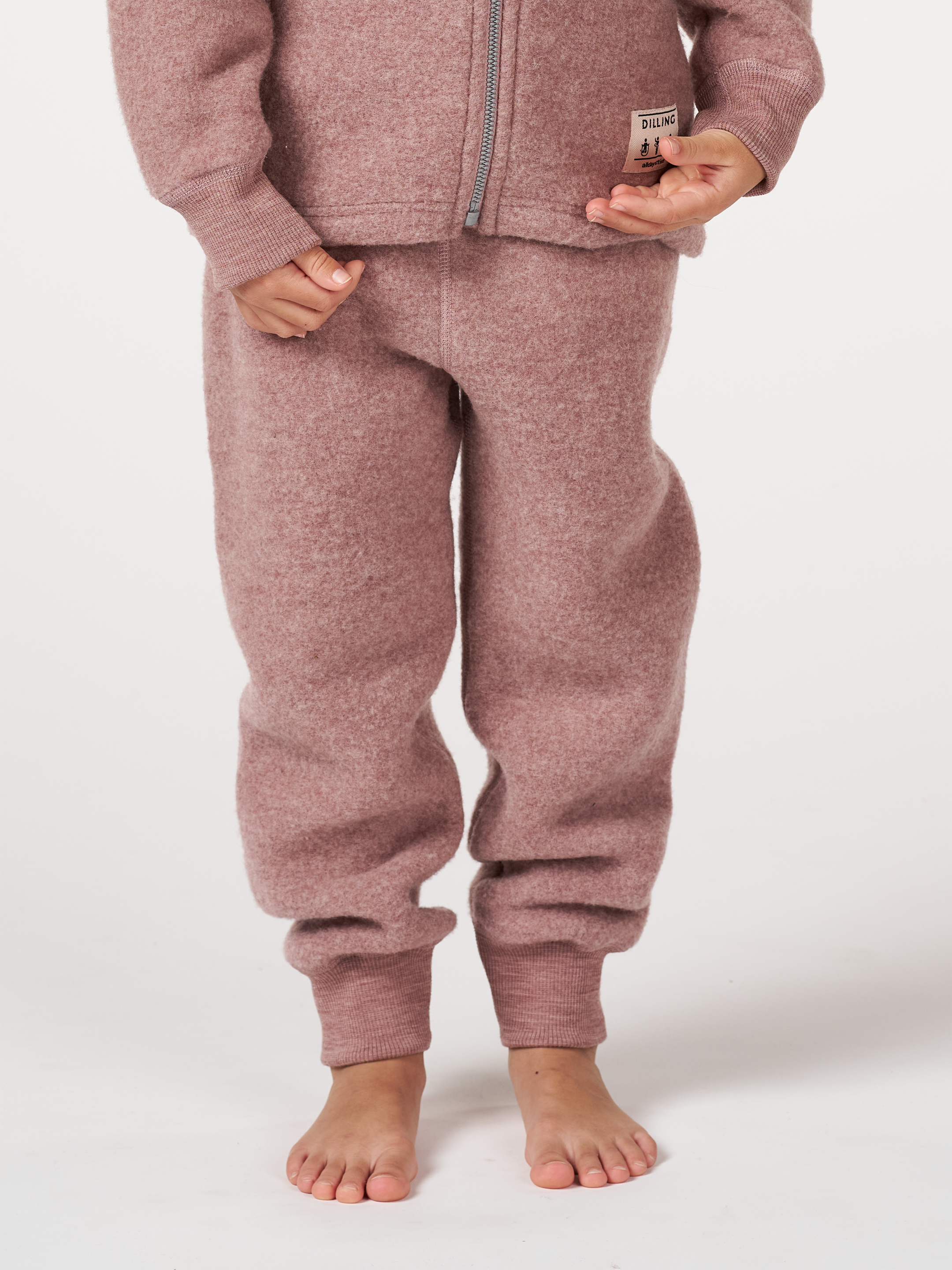 Broek van merinowolfleece voor kinderen
