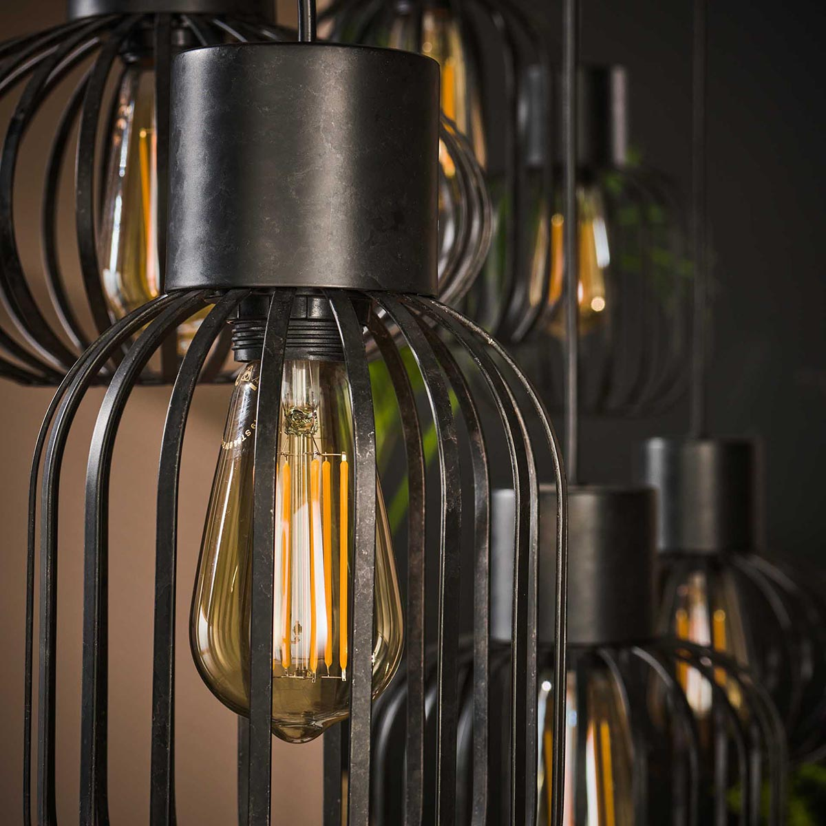 Hanglamp Metal Bars