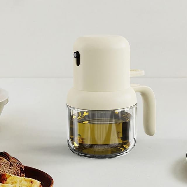 180 ml køkkengrill glasolieflaskepressetype Olieforstøvende sprayflaske