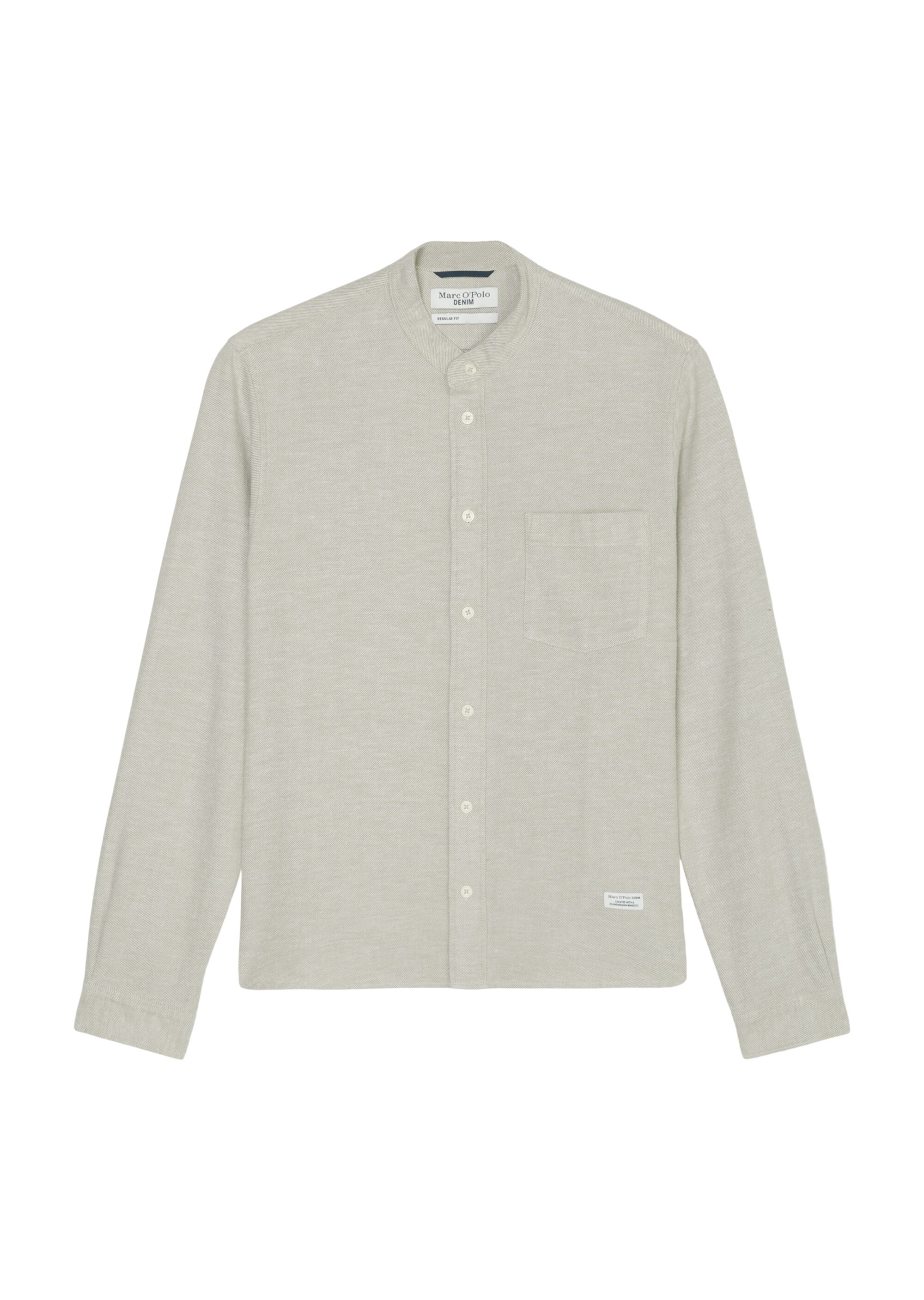 Hemd regular aus softem Bio-Baumwoll-Twill