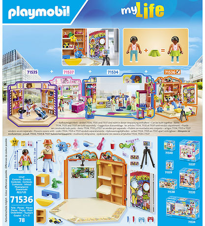 Playmobil My Life - Spielzeugladen - 71536 - 78 Teile