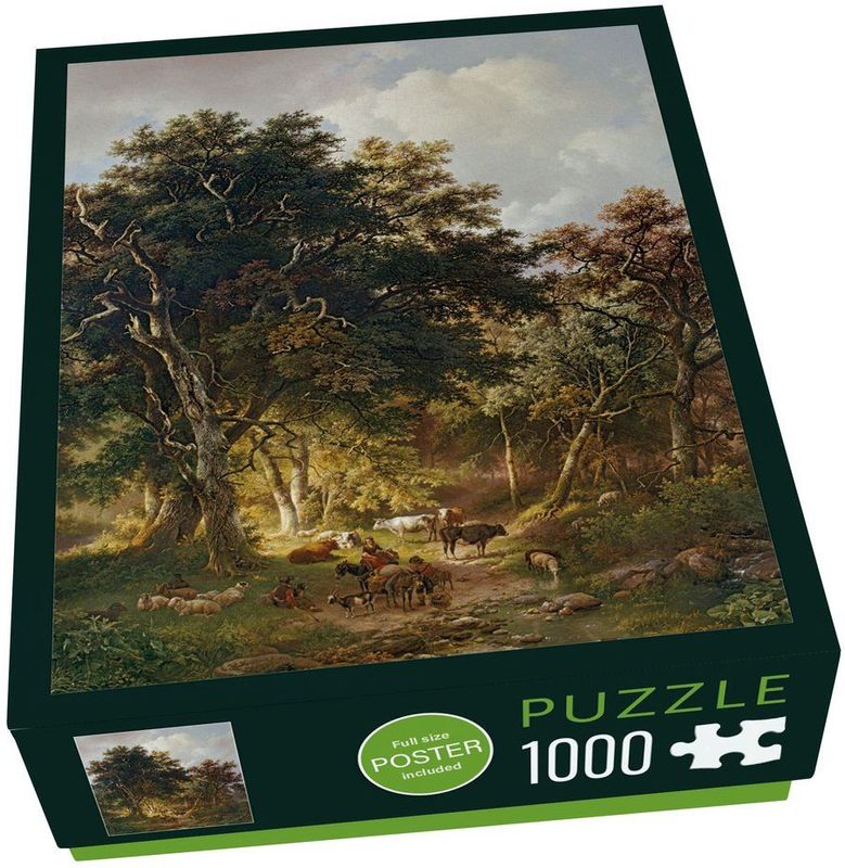 Puzzel 1.000 st Groot Bosgezicht
