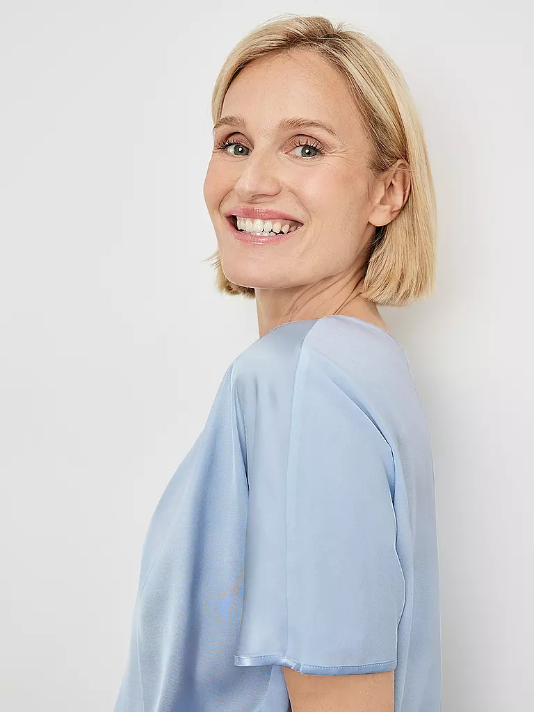 GERRY WEBER Blusenshirt hellblau