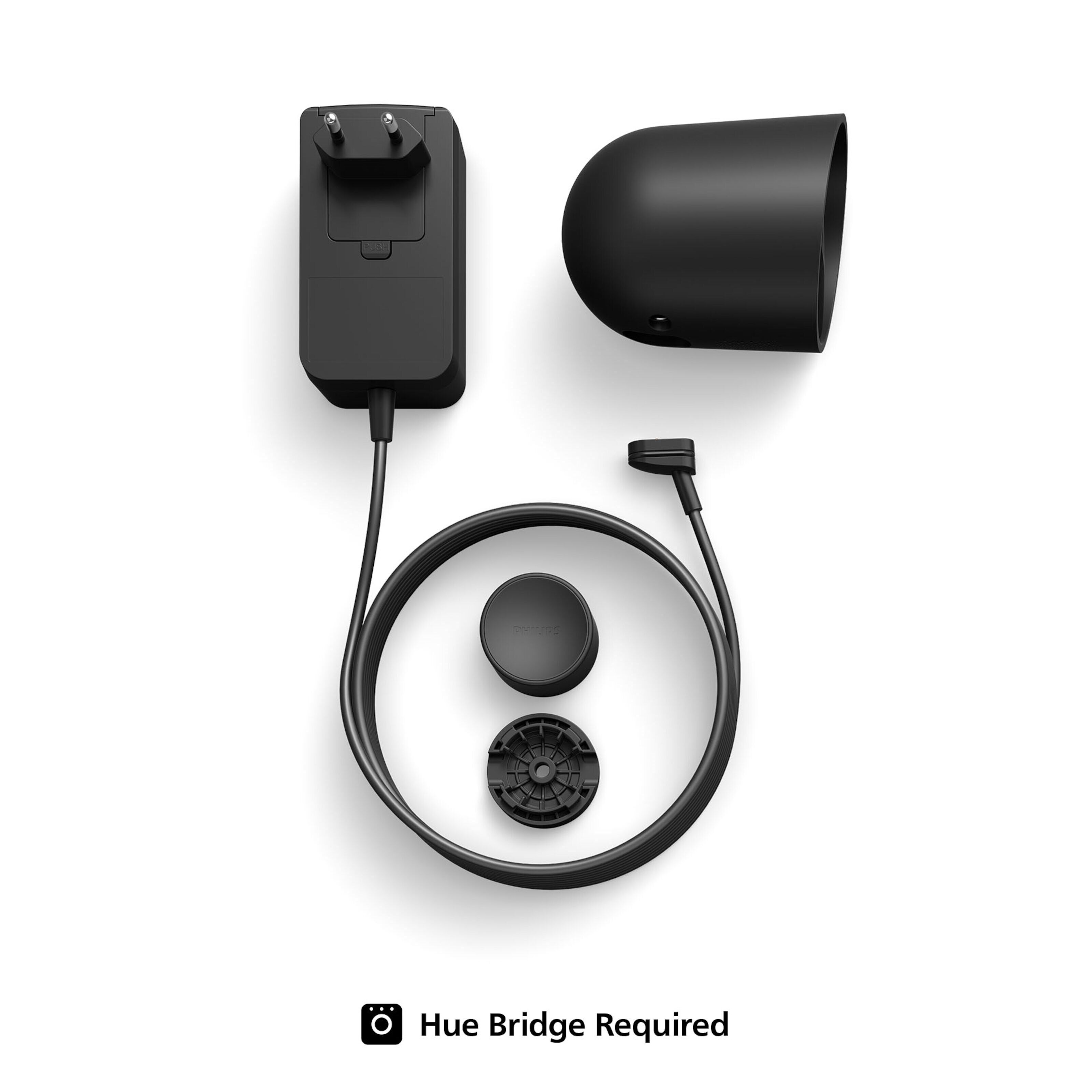 Philips Hue Secure Wired Cam Svart