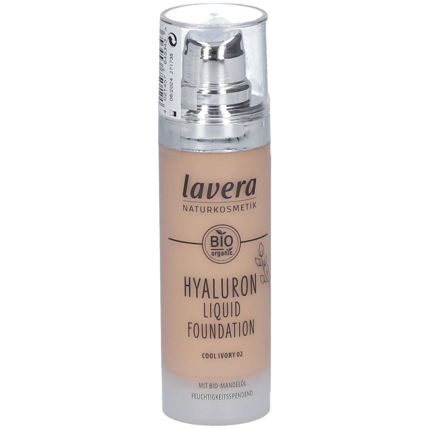 lavera Hyaluron Liquid Foundation Ivory Cool