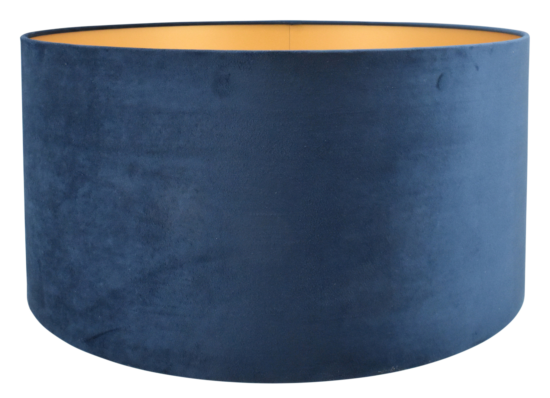 Lampenkap Alice blauw op goud 50x50x25cm
