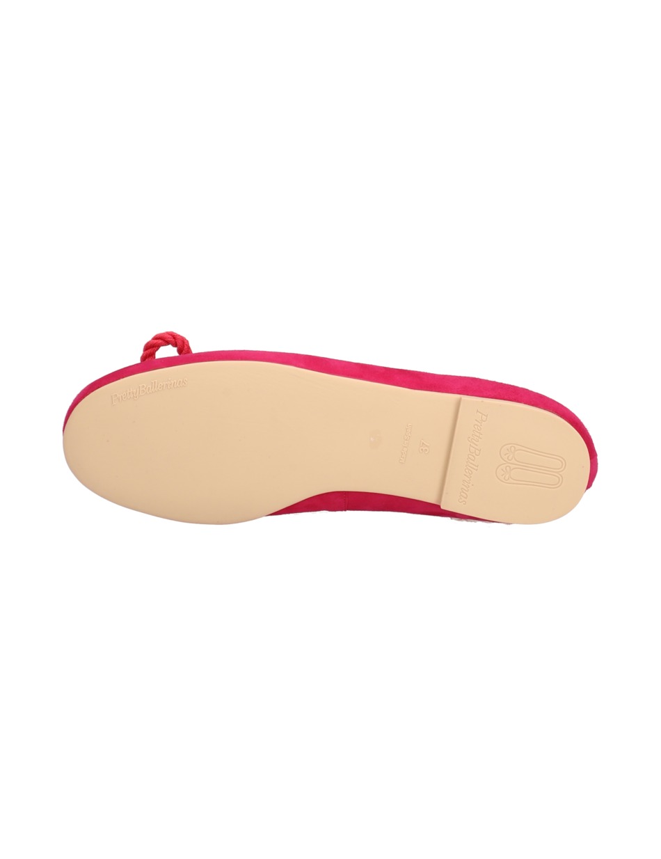 Veloursleder Ballerina