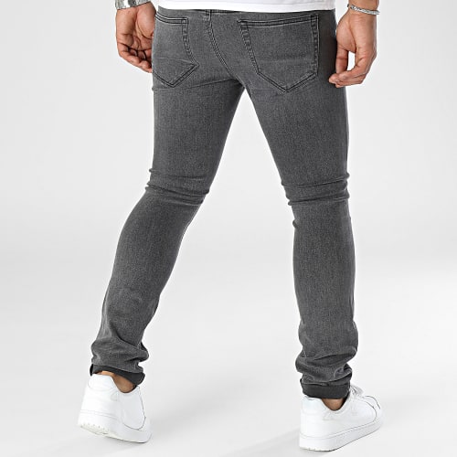 Jean Skinny Warp Gris Anthracite