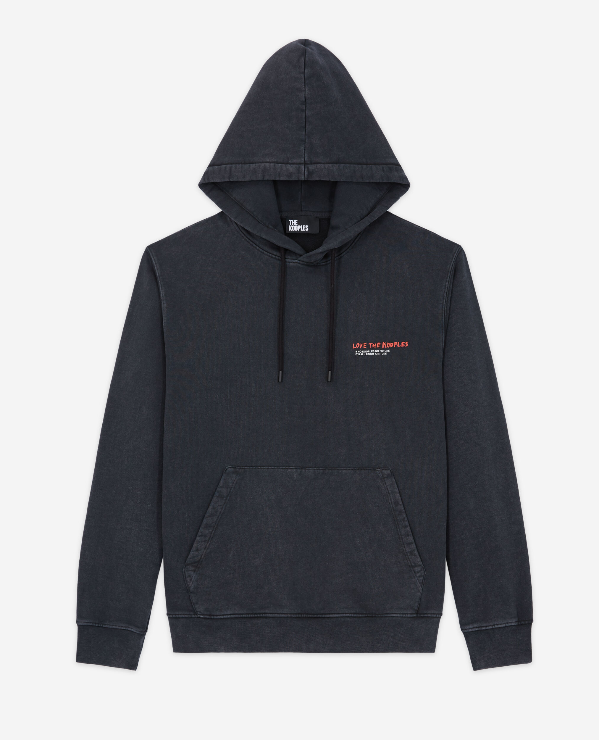Sweatshirt Love Kooples noir