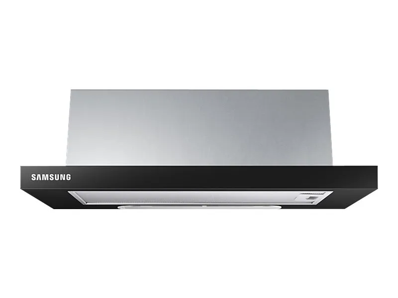 Samsung NK24M1030IB - Hætte - teleskopisk - udsugning & recirculation - sort