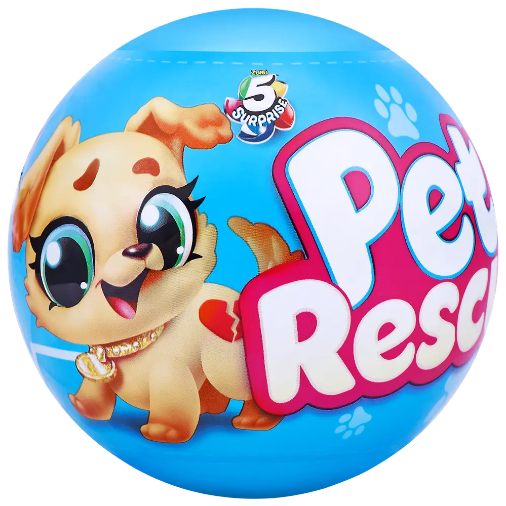 5 Surprise Pet Rescue - assorterede hvalpe