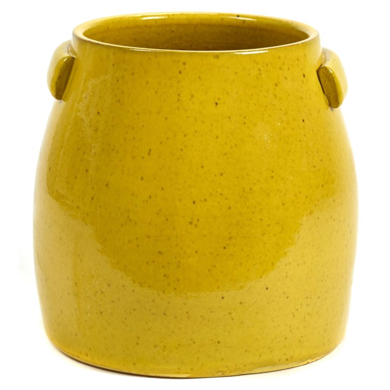 Serax Jars pottery by Serax bloempot medium Ø 25yellow