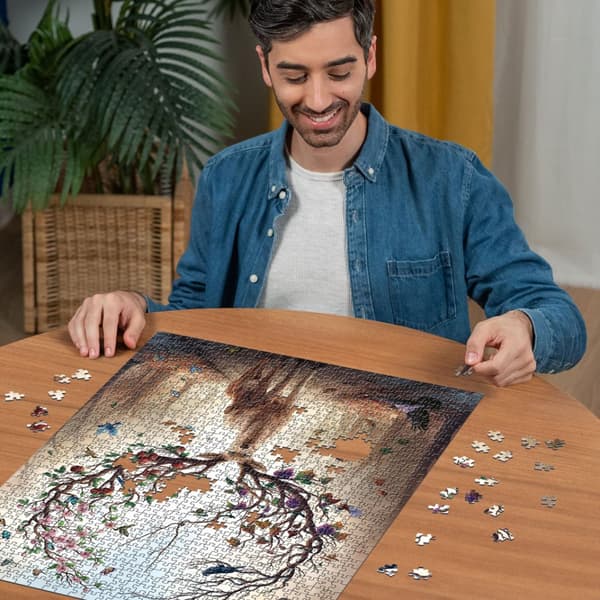 Fantasi rådyr Puslespill 1000 brikker, Ravensburger