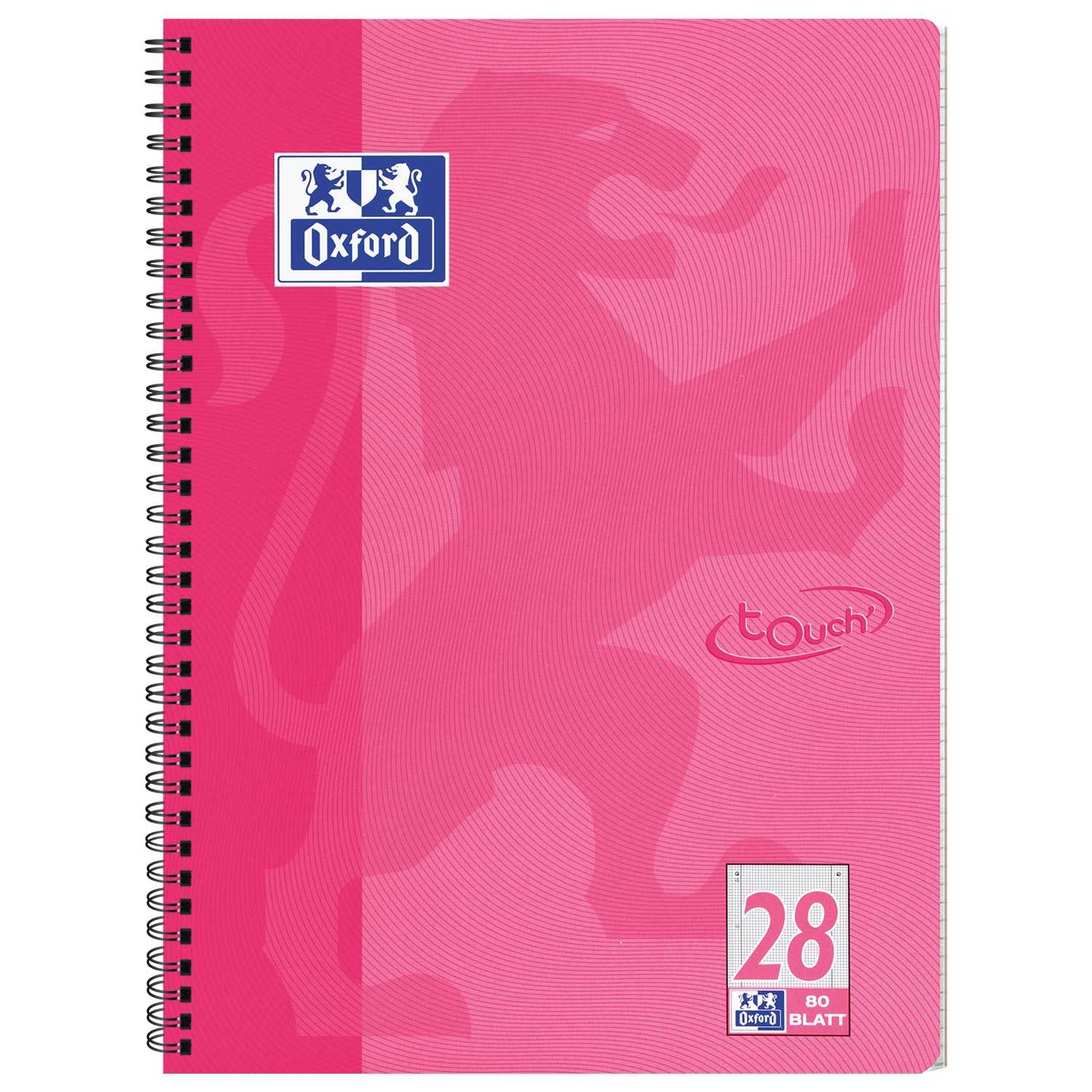 Oxford Collegeblock DIN A4 Soft-Touch kariert