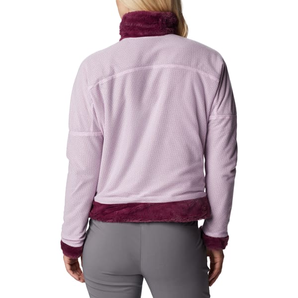 Veste polaire randonnée COLUMBIA BUNDLE UP FULL ZIP FLEECE MARIONBERRY