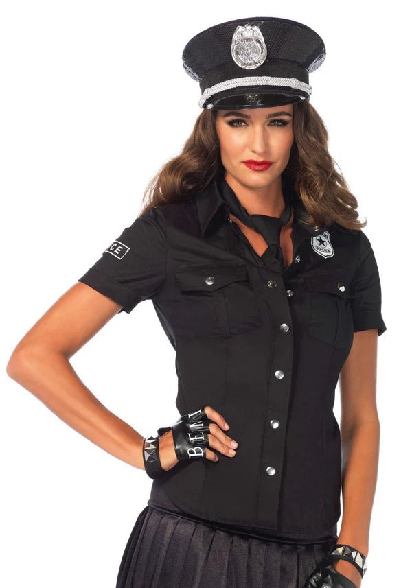 Politie Shirt Dames Leg Avenue