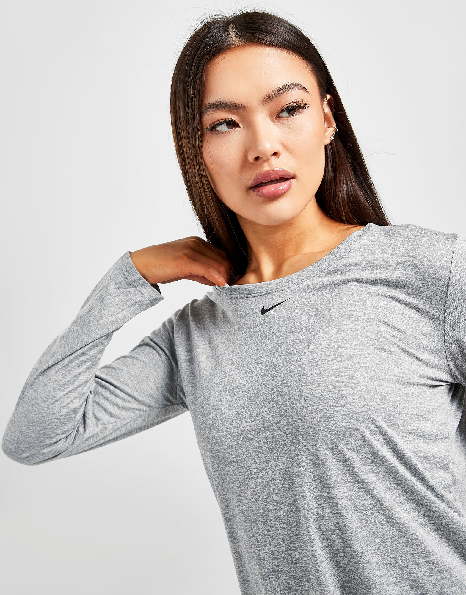 Nike Haut à manches longues et coupe standard Nike Dri-FIT One pour Femme