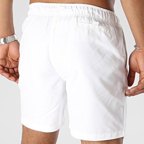 Short De Bain Barlou Blanc Noir