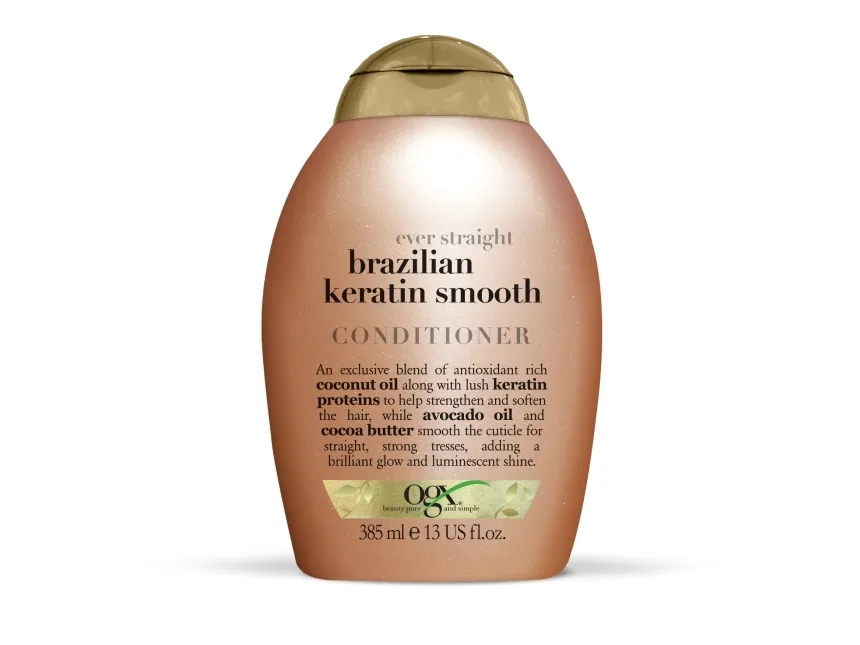 OGX Ever Straightening   Brazilian Keratin Conditioner, 385 ml