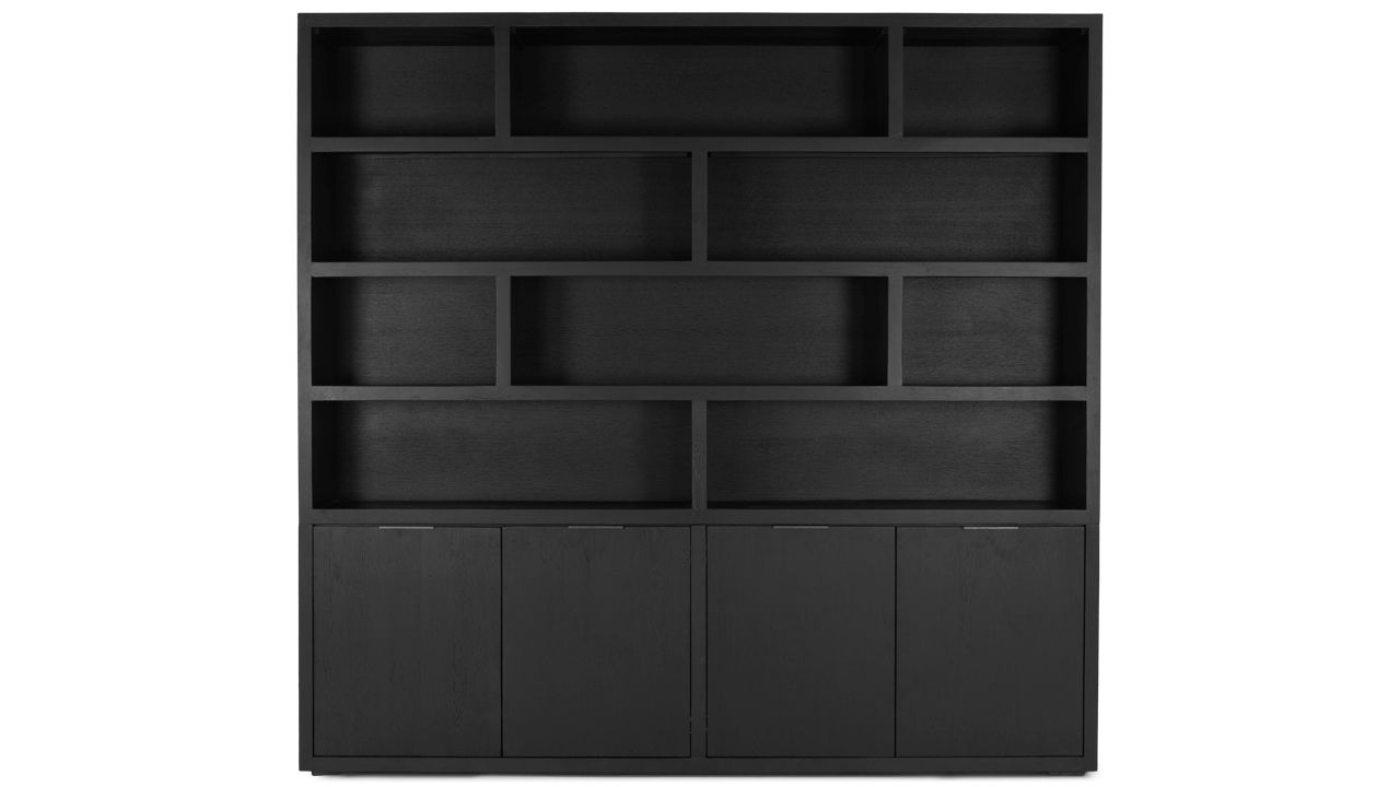 Boekenkast Established B220 x D40 x H210 cm