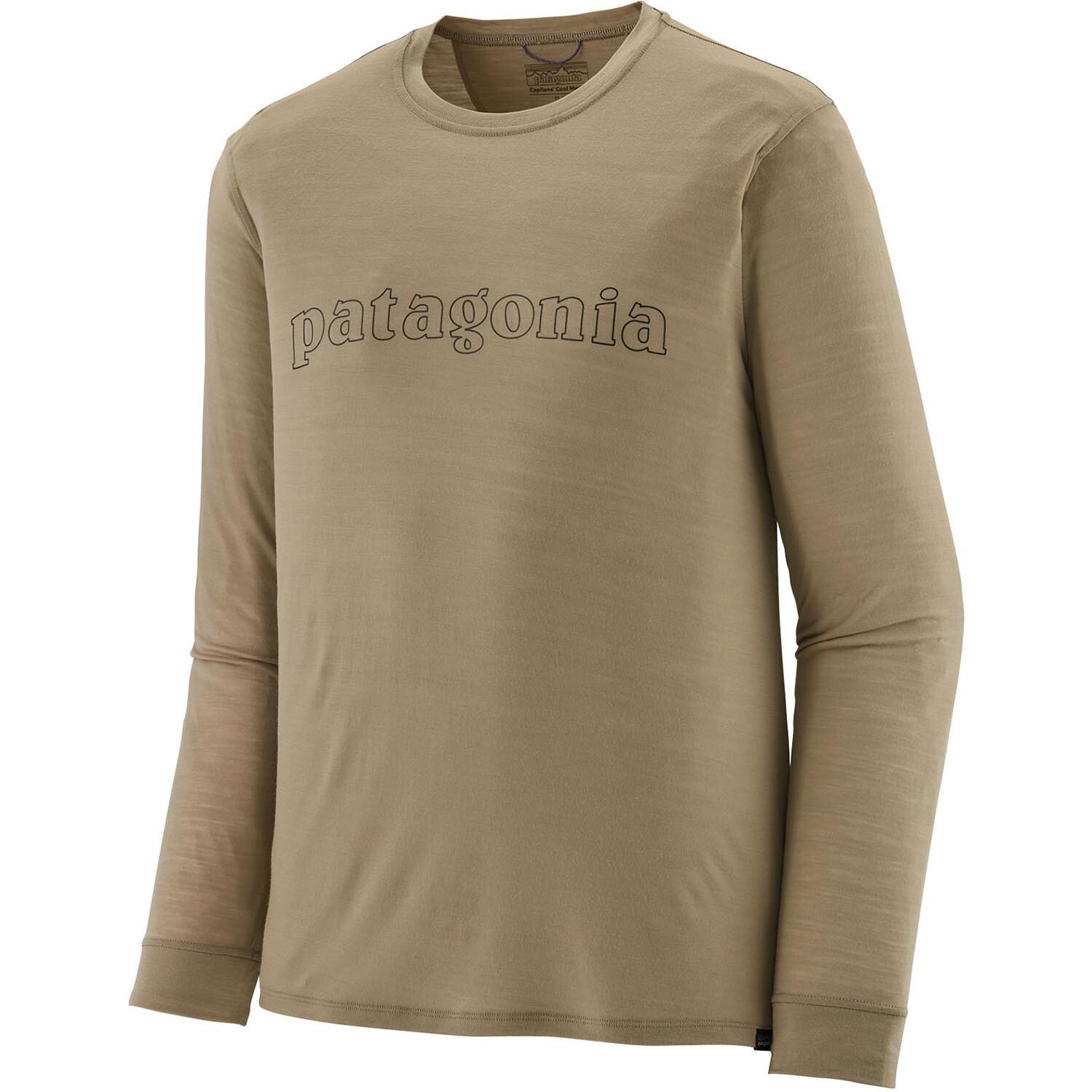 Patagonia Mens L/S Cap Cool Merino Blend Graphic Shirt