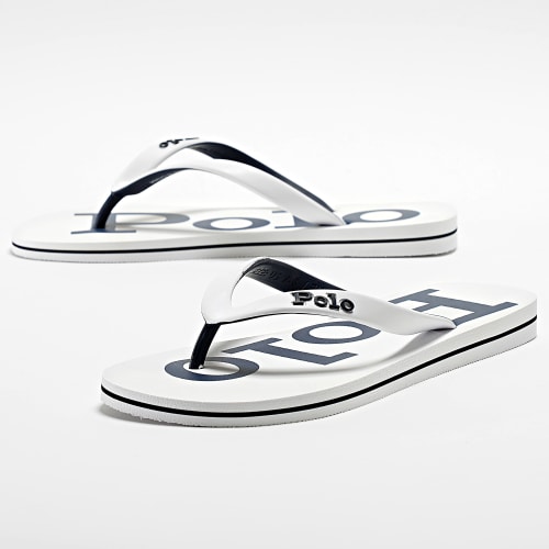 Tongs Bolt Blanc Bleu Marine