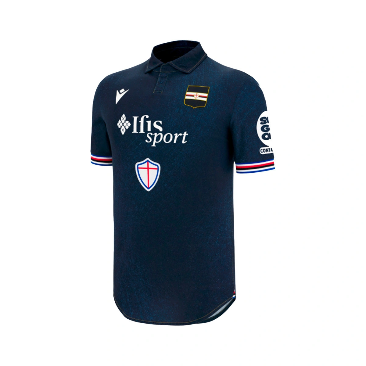 Camisola Macron UC Sampdoria Terceiro Equipamento 2025-2026