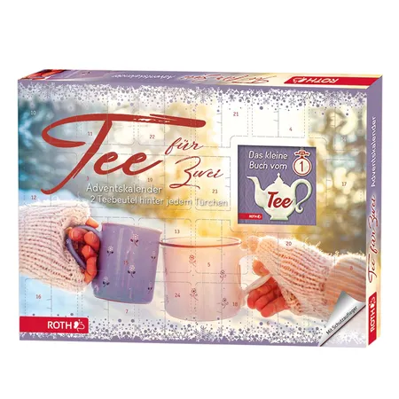Roth Tee Adventskalender für Zwei - 2x24 Teebeutel