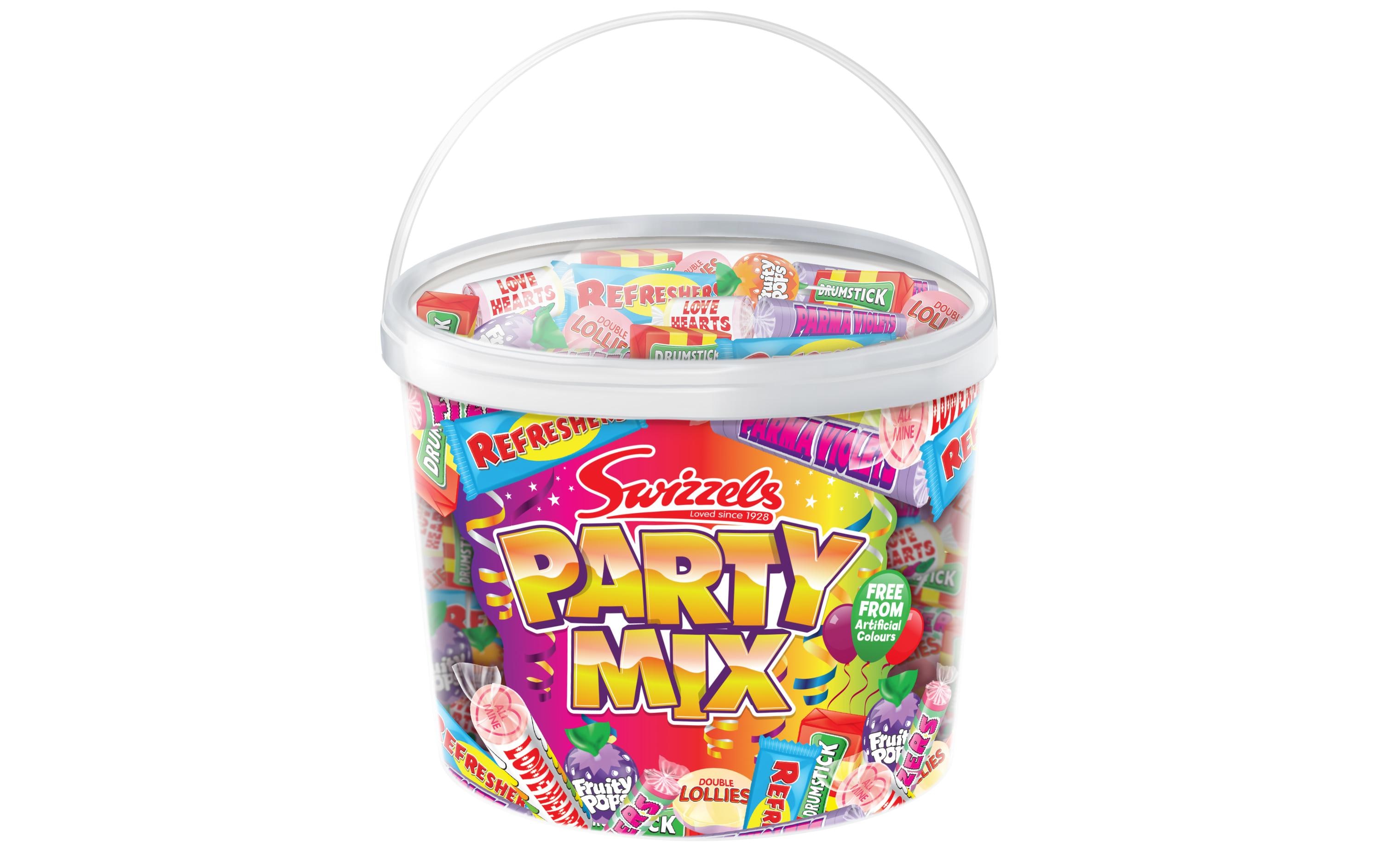 Bonbons Swizzels Party Mix 785 gGrosspackung mit süssen Schleckwaren