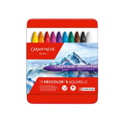 Caran D'Ache Assorted Colour Pastels Set of 10