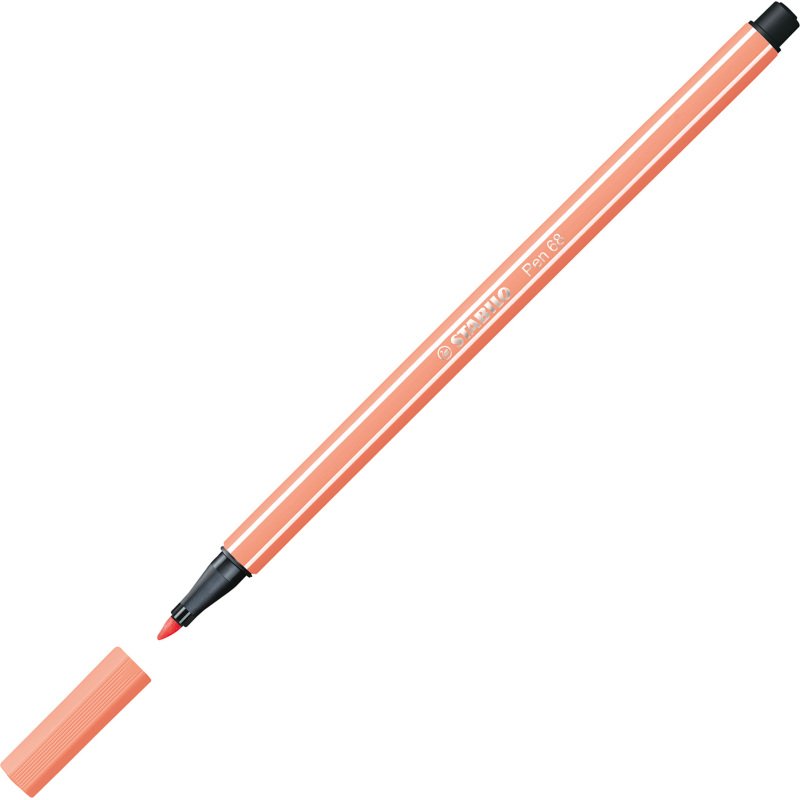 Feutre Stabilo Pen 68 coloris pastels - Pochette de 15