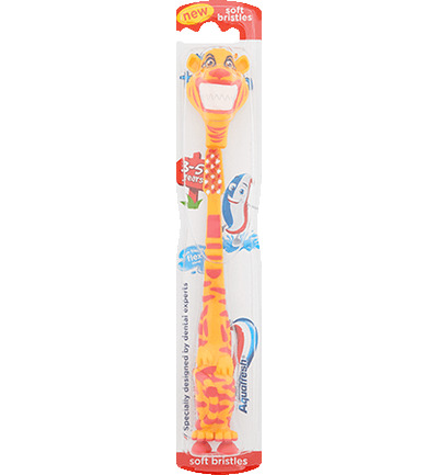 Aquafresh Tandenborstel melktanden soft (1 stuk)