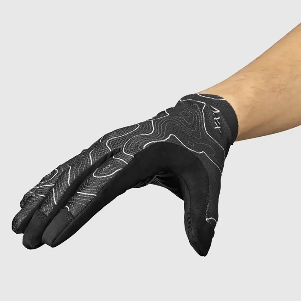 GripGrab Rebel MTB Zomer Fietshandschoenen Lange Vingers Zwart