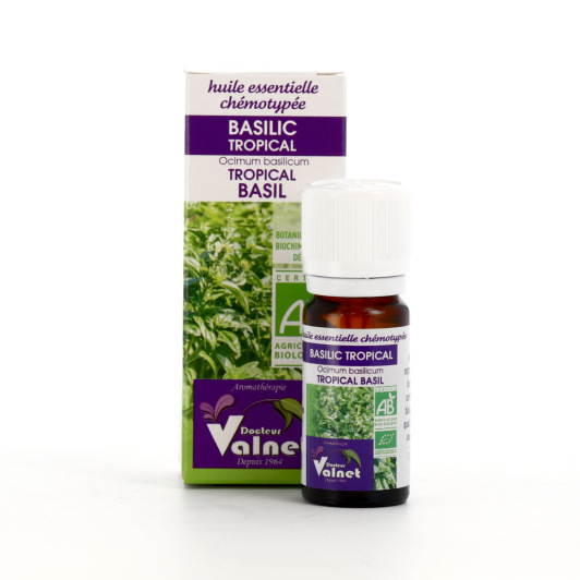 Docteur Valnet Huile Essentielle Basilic Tropical 10 ml