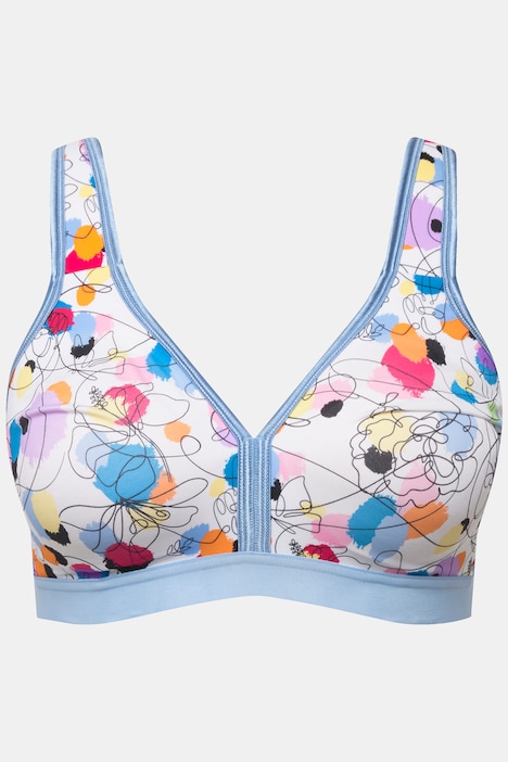 Minimizer-BH, bunter Druck, ohne Bügel, Cup C - D