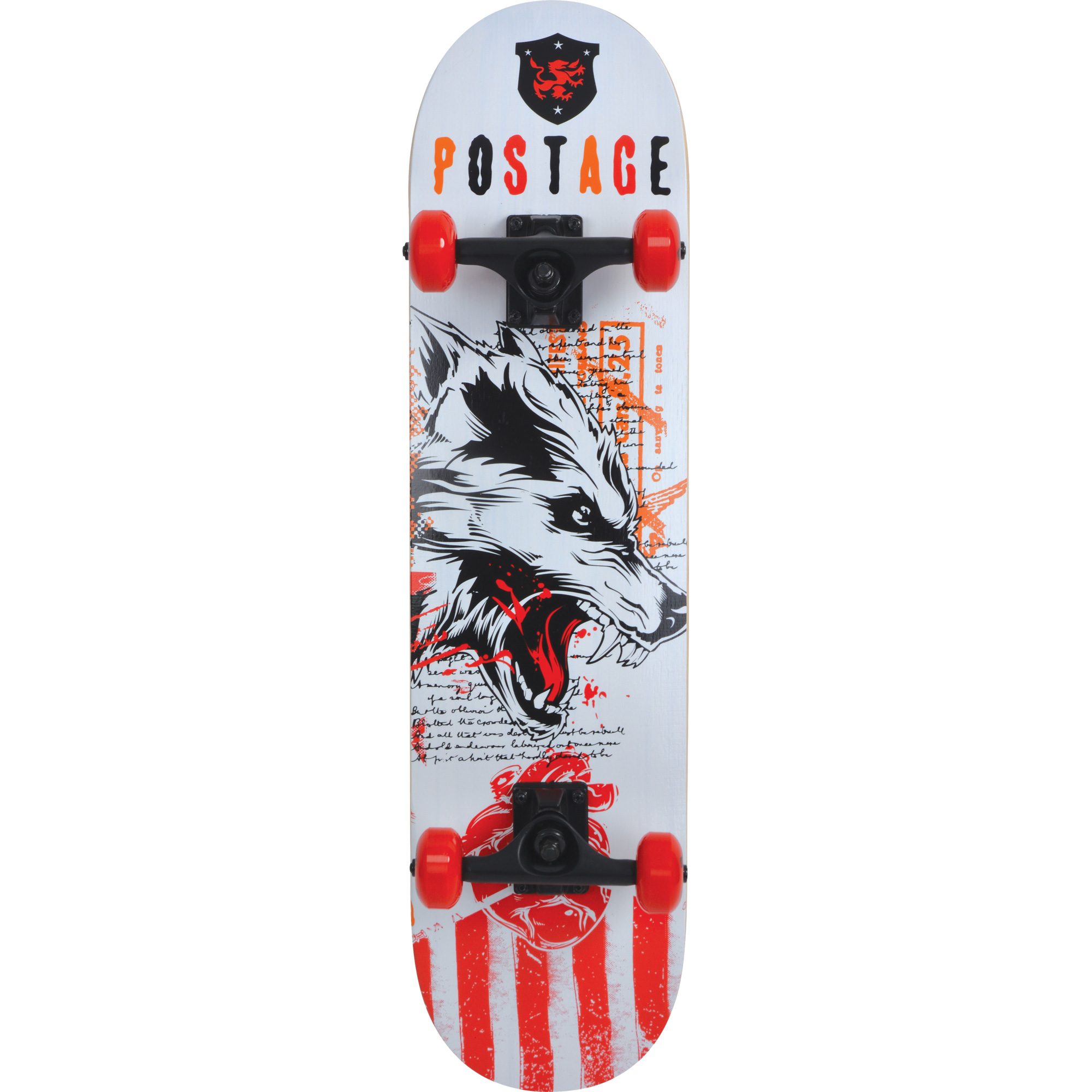 Schildkröt Fun Sports Grinder 31 Skateboard wolf