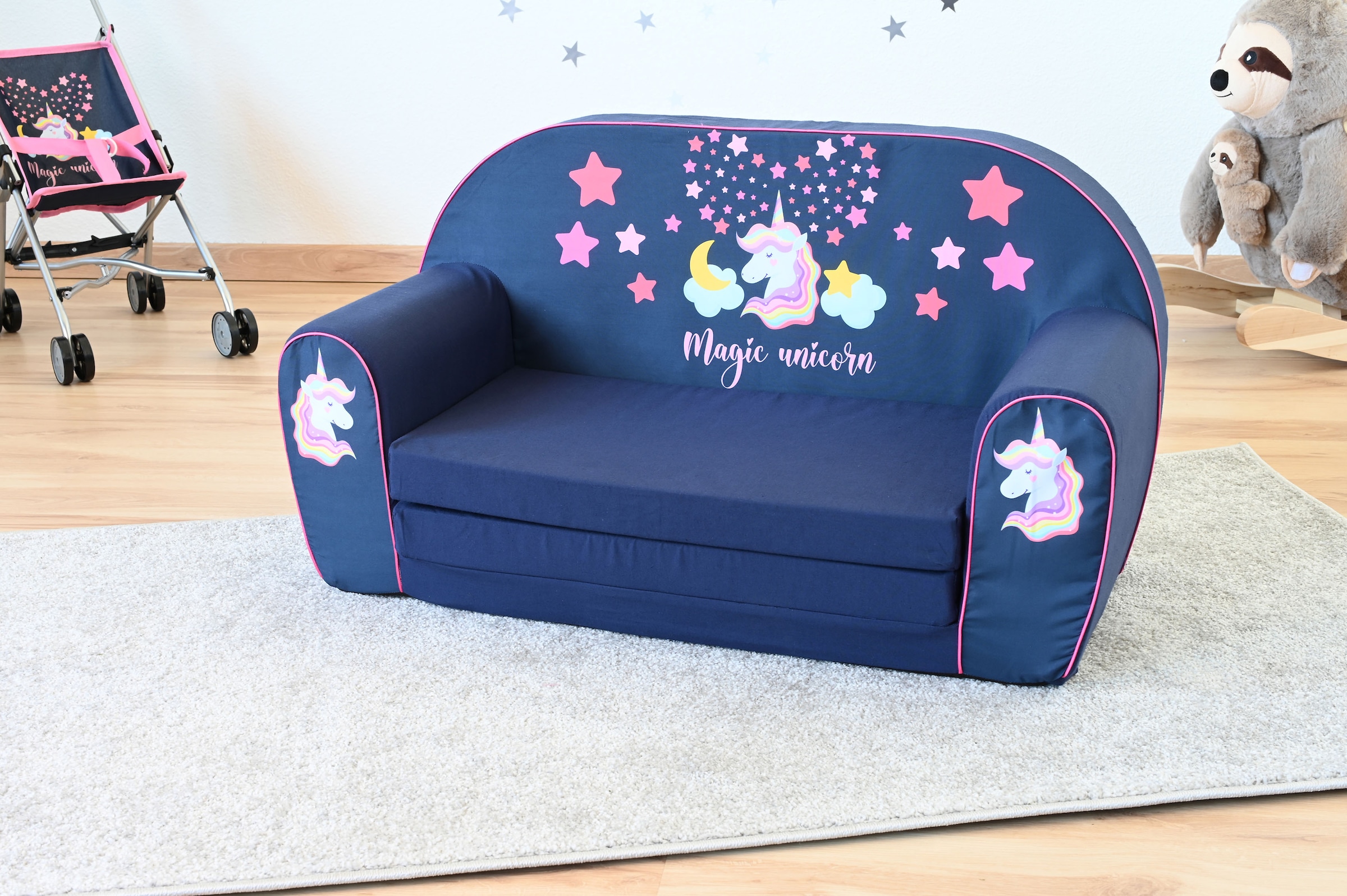 Knorrtoys® Sofa »Magic Unicorn« für Kinder; Made in Europe