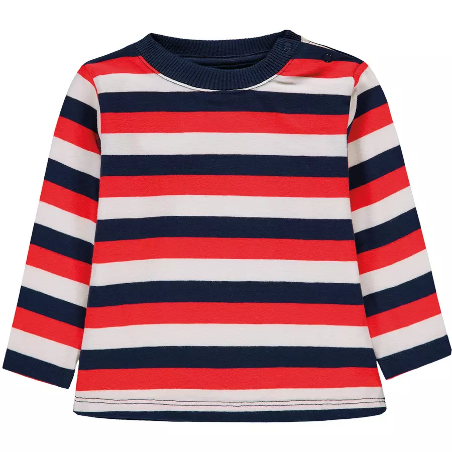 KANZ Boys Langarmshirt, yd stripe|multicolored