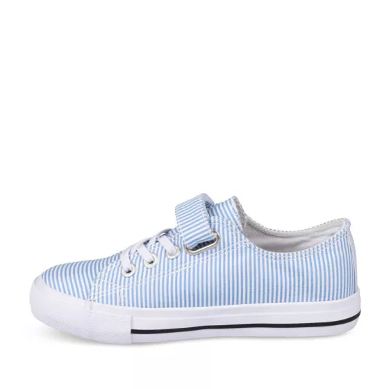 Baskets BLEU LOVELY SKULL