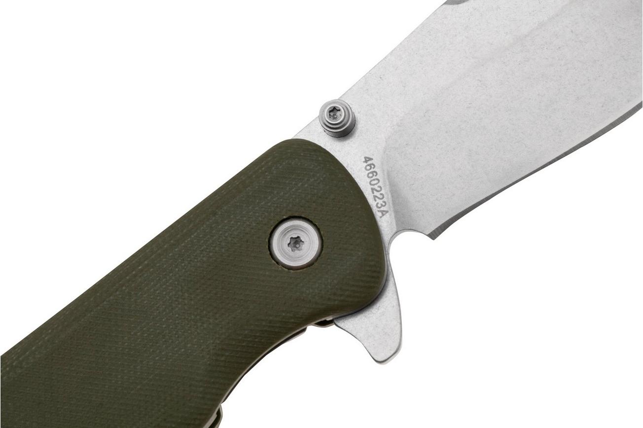 Gerber Confidant Bamboo 1066477 OD Green G10, Bamboo Inlay, zakmes