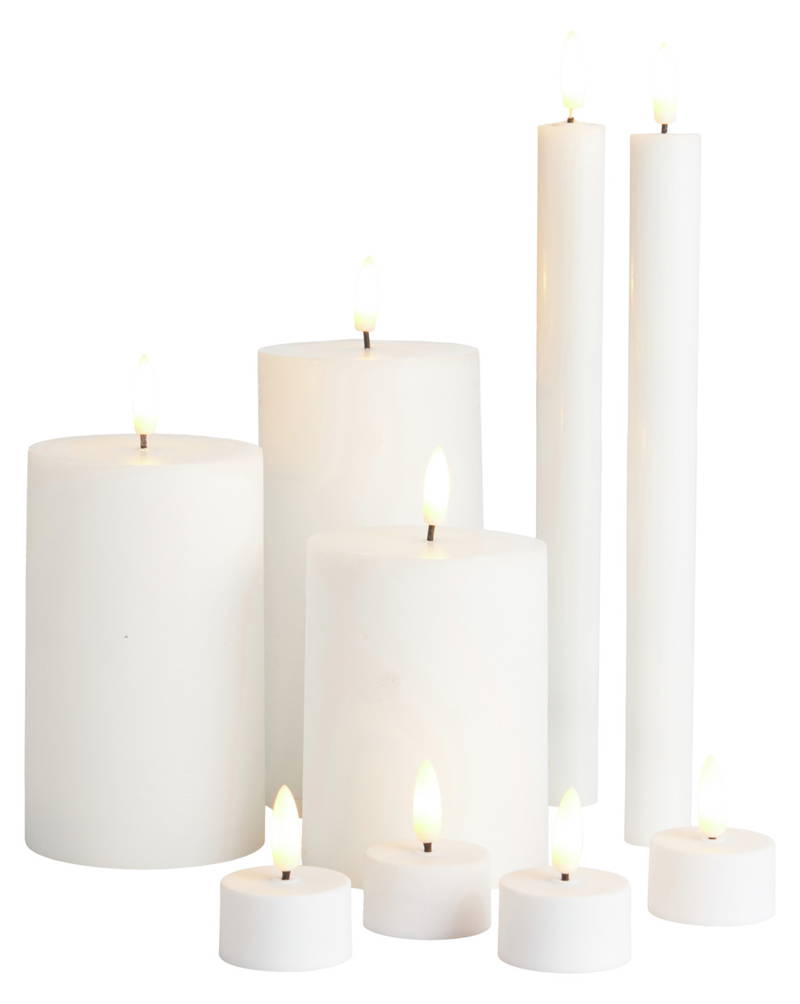 Day LED-Kerzenset 10-tlg.
