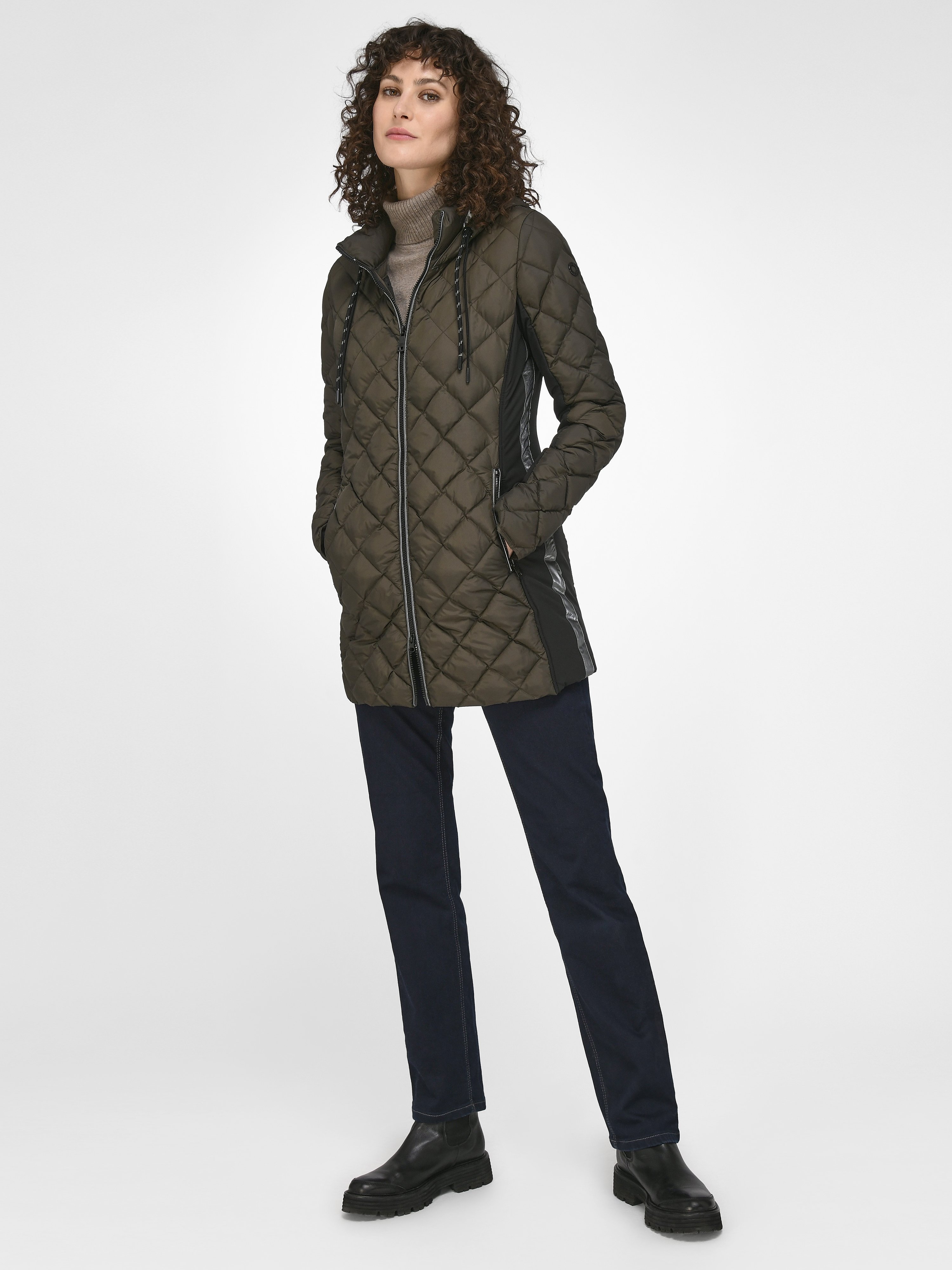 Long-Steppjacke
