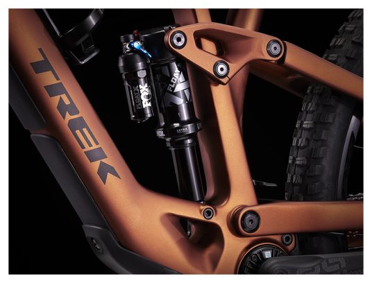 VTT Électrique Tout-Suspendu Trek Fuel EXe 9.7 Shimano SLX / XT 12V 360 Wh 29'' Orange Flake