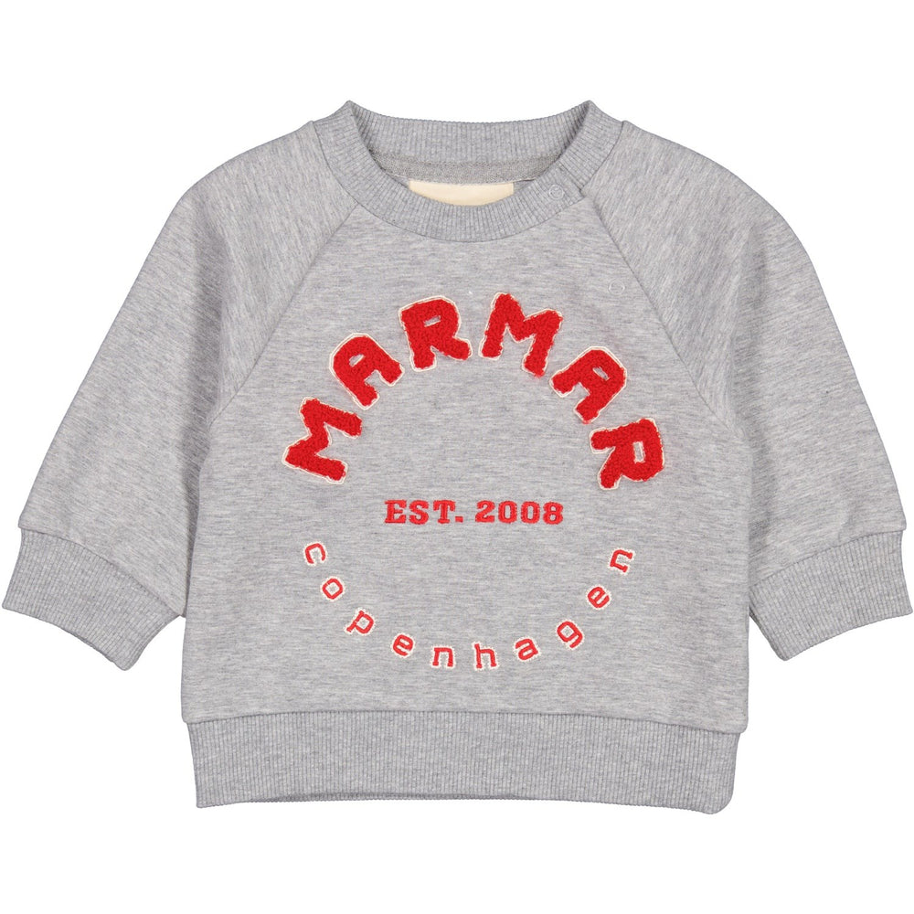 Køb MarMar Double Jersey Red Logo Theos B Sweatshirt