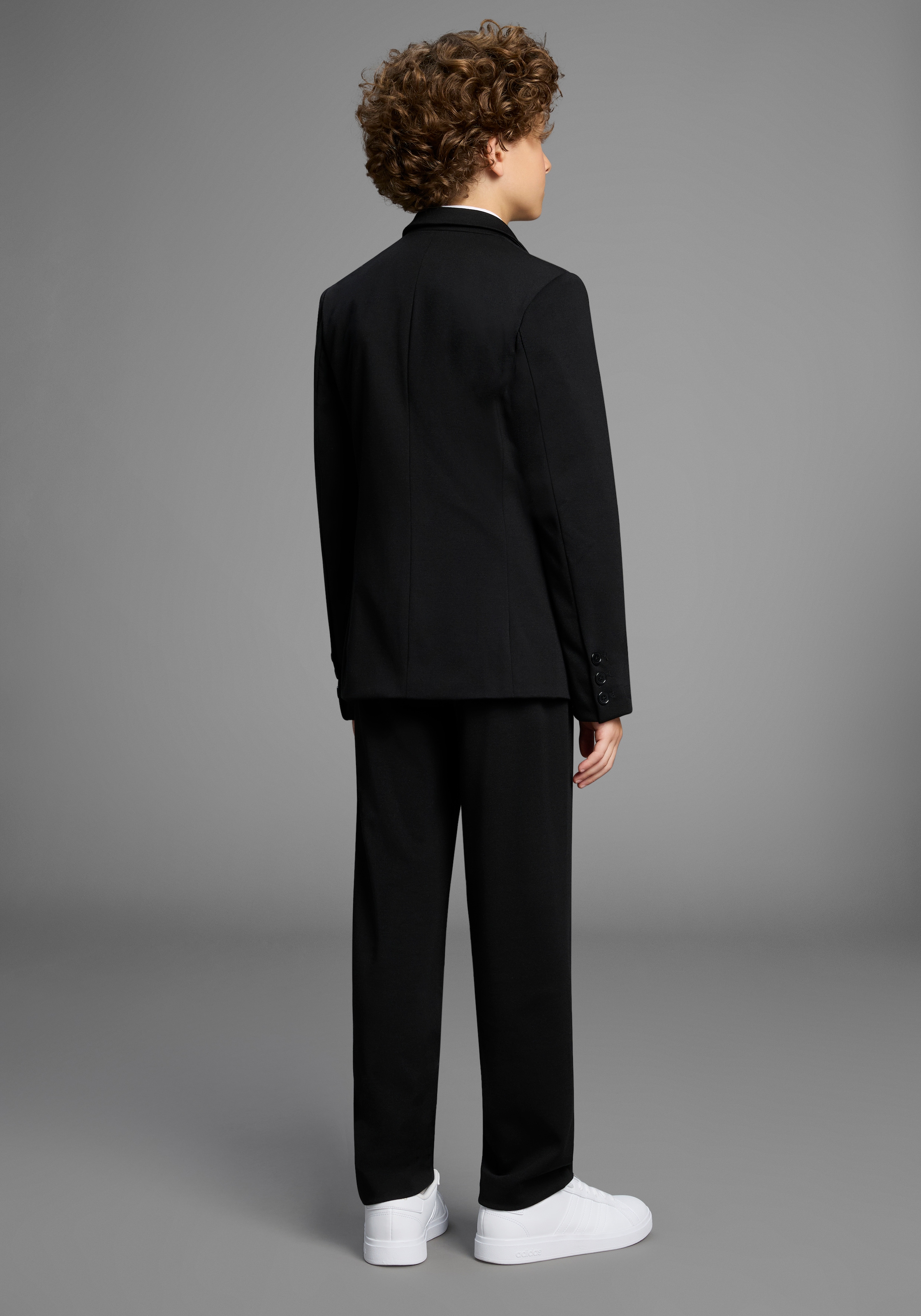 Bruno Banani Anzug »2tlg. Jersey Anzug für Jungen« Set, Sakko & Hose, 2 Stk. tlg. Basic Für jeden Anlass passend. Eleganter Jersey Anzug für TEENS