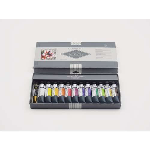 MIJELLO MISSION Titanium Class Gouache Sets