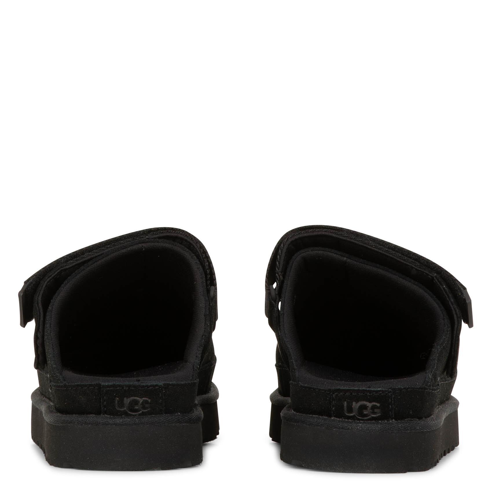 GOLDENSTAR CLOG - Sabot en cuir velours| Noir